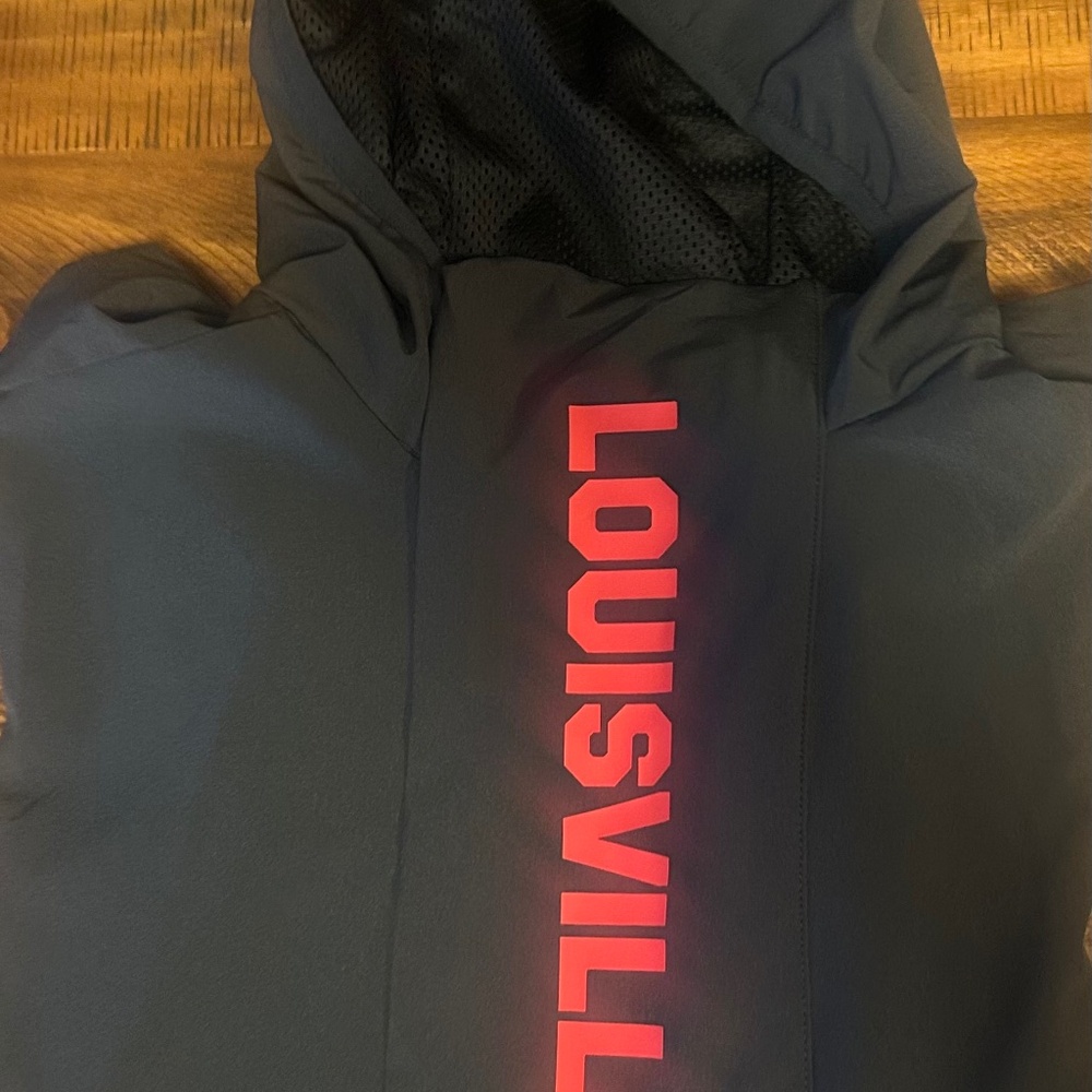 Adidas Louisville Cardinals 1/2 zip jacket